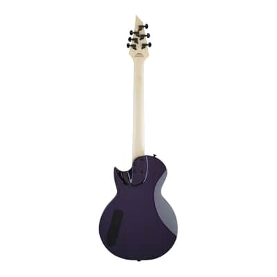 Jackson JS Series Monarkh SC JS22Q Electric Guitar Transparent Purple Burst image 2