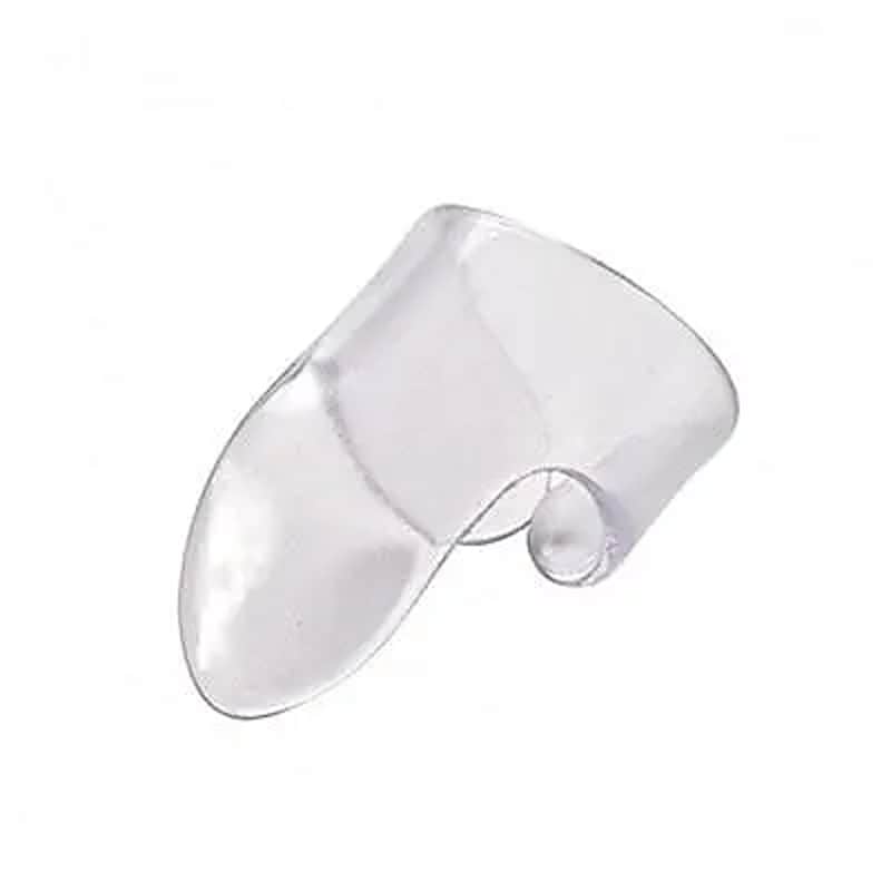 Dunlop 9033R Clear "D" Large Platic Fingerpicks (12-Pack) image 1