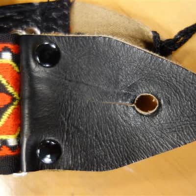 Vintage 60/70s guitar strap Japan Ace Style #23 image 3