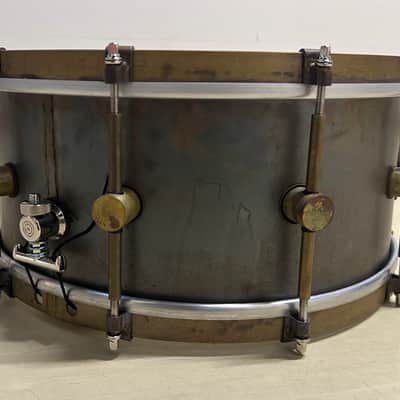 A&F Raw Brass 14" x 6.5" Snare Drum image 9