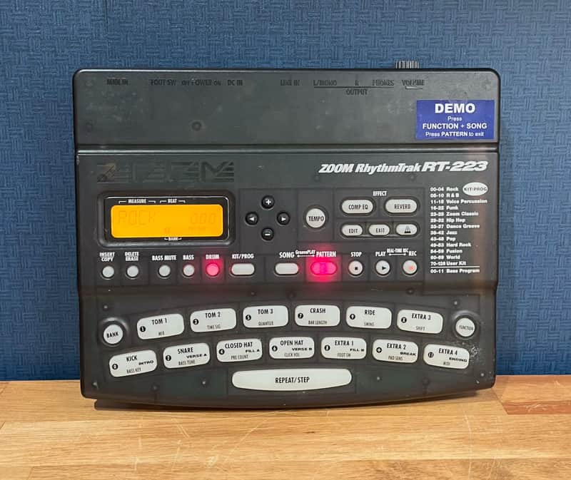 Zoom RhythmTrak RT-223 - Black image 1