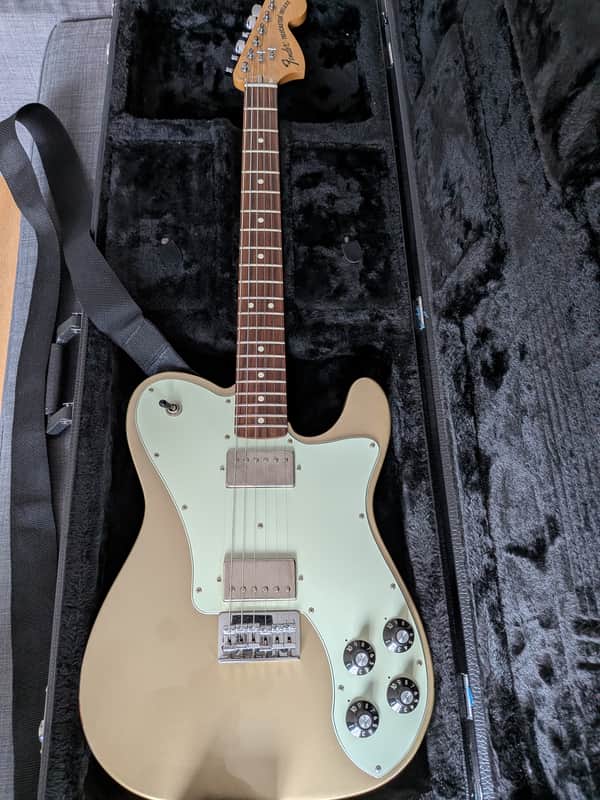 Fender Chris Shiflett Artist Series Signature Telecaster Deluxe 2016 - Present - Shoreline Gold