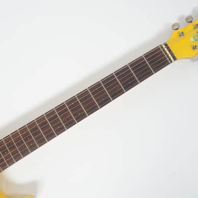[SALE Ends June 25] MarineRider MR-1 Yellow Mosrite Ventures Copy Built-in Amp travel guitar Made in JAPAN image 4