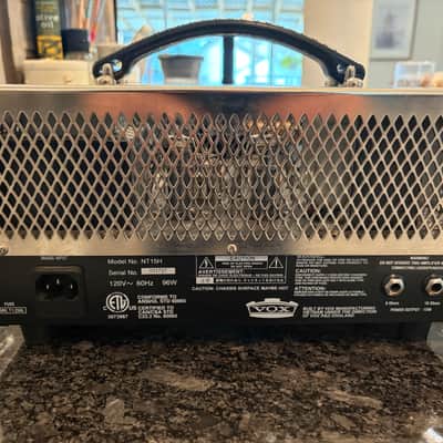 Vox Night Train NT15H 2010s - Silver With Case image 3