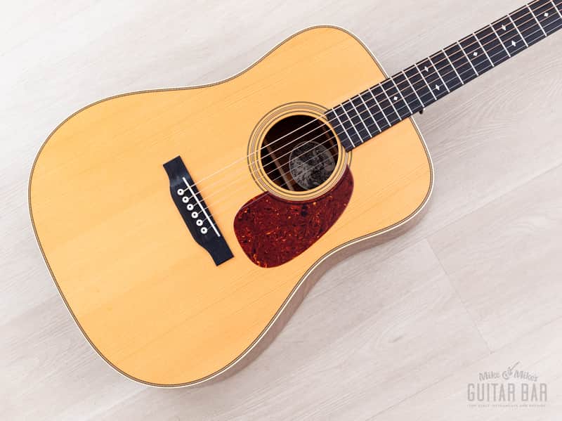 2017 Collings D2H AT Traditional Series Dreadnought Acoustic Guitar Herringbone w/ Adirondack Top, Case