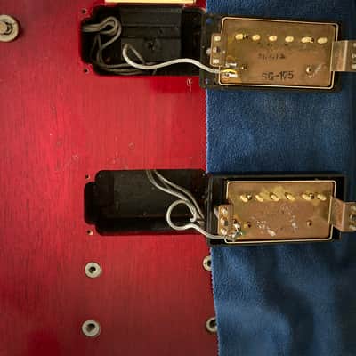 【 HOLD 】YAMAHA SG-175 Red 1976 ★Ultra-rare★ Carlos Santana w/Original YAMAHA HardCace Japan vintage MIJ image 16
