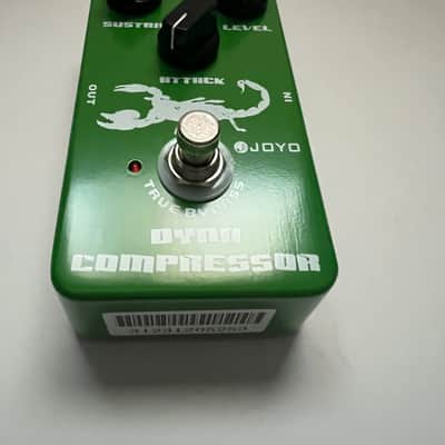 JOYO | JF-10 | Dynamic Compressor | Low Noise | Classic Sound | Green | Electric Guitar | Bass |True Bypass  image 2