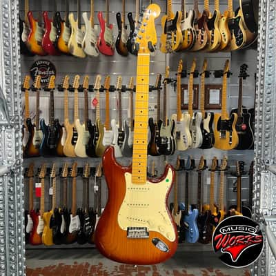 Fender   Stratocaster American Professional Ii Sienna Roasted Pine image 2