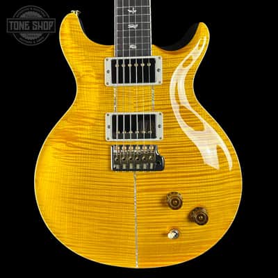 PRS Santana Retro 10 Top Sprayer's Choice Santana Yellow Gold Holoflake Back w/case 0415510 image 1