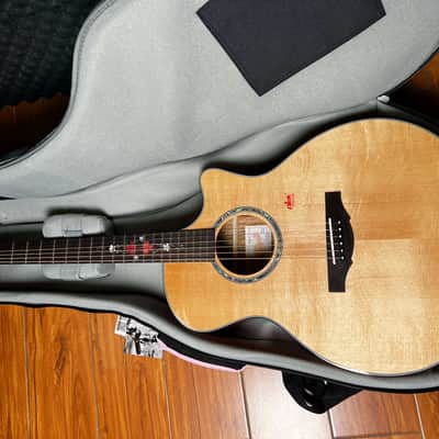 Kepma F2 Solid Top Acoustic Guitar with gig bag image 24