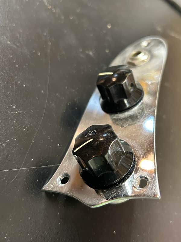 Fender Mustang 1966 Loaded Control Plate Pots Knobs Jack 1966 1967 1968 Musicmaster Duosonic 1960's image 1