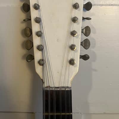 Danelectro Bellzouki 7010 Single Pickup 12-String 1961 - 1969 - White image 3