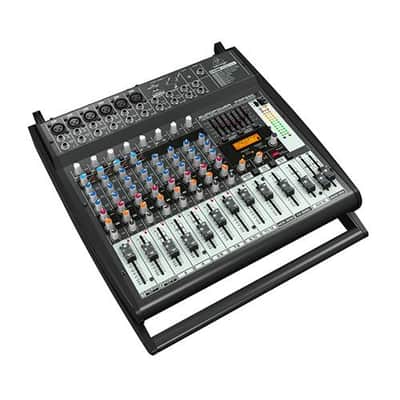 Behringer Europower PMP500 500W 12-Channel Powered Mixer with KLARK TEKNIK Multi-FX Processor, Compressors, FBQ Feedback Detection System and Wireless image 1