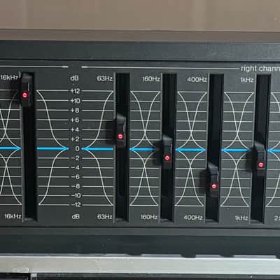 Technics SH-Z500 Stereo Graphic Equalizer Tested w/ Original Box Japan image 1