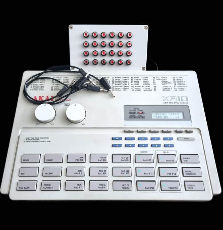 Akai XR-10 Drum Machine - Save $763! RARE Patch Bay Mod Included