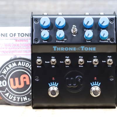 Warm Audio Throne of Tone Dual-Sided British-Amp-Inspired Overdrive Effect Pedal image 7