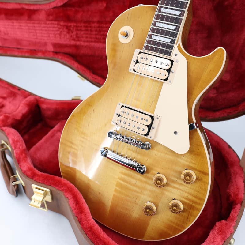 Gibson Les Paul Standard 50s Double Trouble Guitar w/ Hardshell Case - Vintage Honey Burst image 1