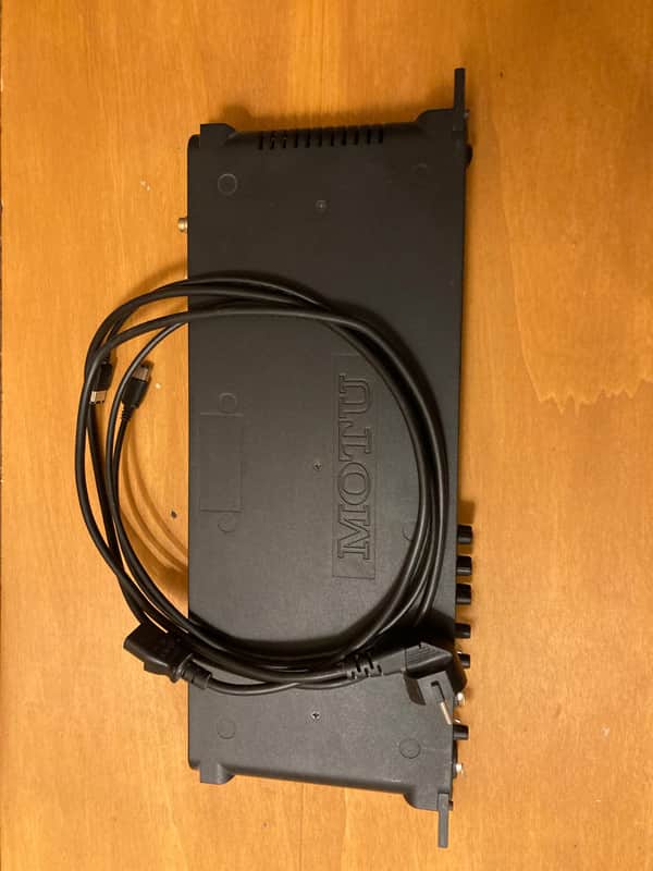 MOTU 828 Mk II Firewire Audio Interface 2000s - Black image 1