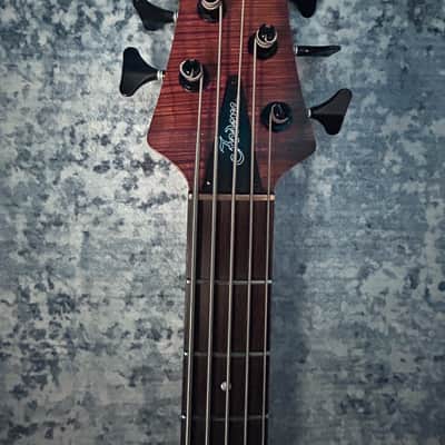 Fodera Monarch 19mm 34” scale 2012 - Koa Acrylic Satin image 12