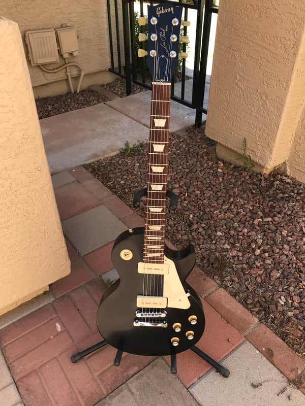 Gibson Les Paul 60’s Tribute 2016 - Black satin image 1