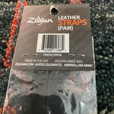 Zildjian Leather Cymbal Straps, Pair image 4