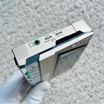 [ULTRA RARE] Sony WM-10RV(WM-40) Walkman Cassette Player, Top Silver ! Working ! image 7