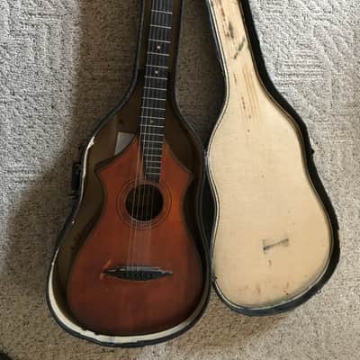 Edmund Paulus Guitar Wood Guitar 1890 Brown image 1