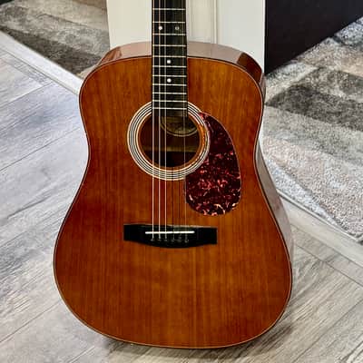 Hondo vintage acoustic guitar 80s image 3