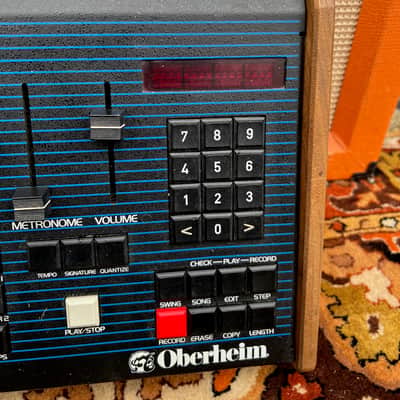 Vintage 1980s Oberheim DMX Digital Drum Machine w/ Manual & Cards *One Owner* image 11