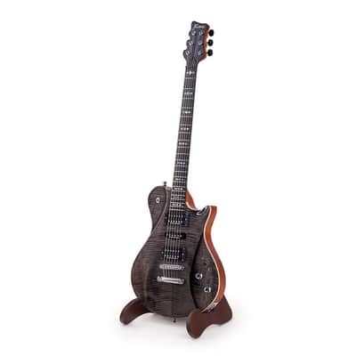 RockStand Wood A-Frame Stand - for Electric Guitar & Bass - Brown Oak image 5
