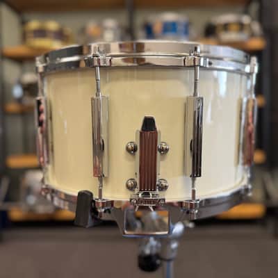 14” x 8” Tama AW458 14-ply Artwood Snare - Piano White image 6