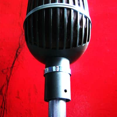Vintage 1950's Altec 639A ribbon / dynamic cardioid microphone w Altec 24A stand image 5