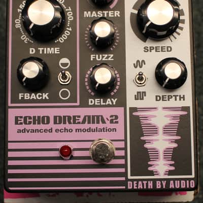 Death By Audio Echo Dream 2 Advanced Echo Modulation Guitar Effects Pedal image 1