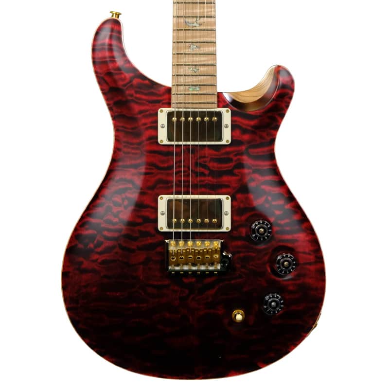 PRS Wood Library DGT Electric Guitar with Bird Inlays - Red Tiger image 1
