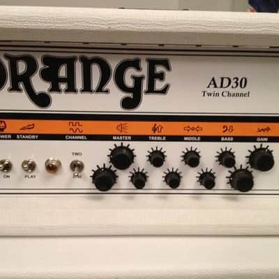 Orange AD-30 2009 White Tolex Limited Edition image 2