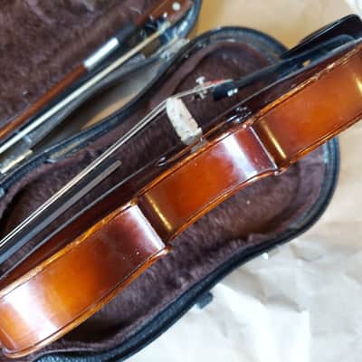 Suzuki Etude Knilling size 1/4 violin, Japan, Very Good Condition, w/ Case & Bow image 7