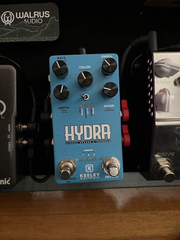 Keeley Hydra Stereo Reverb & Tremolo