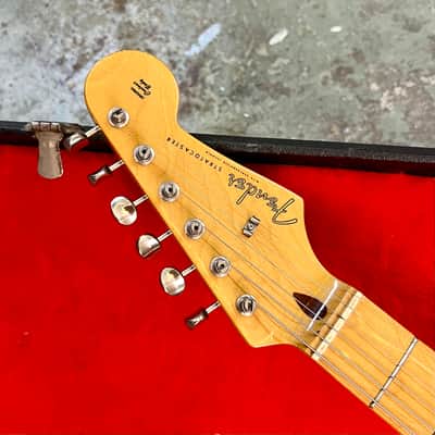 MIJ Fender Stratocaster ST-57 2015 - Olympic white original vintage Japan image 7