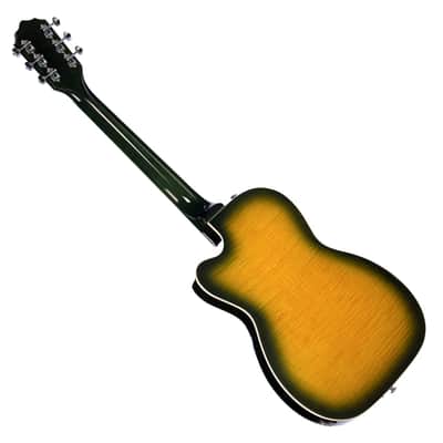 Airline Guitars Tuxedo Dragonburst Flame image 8