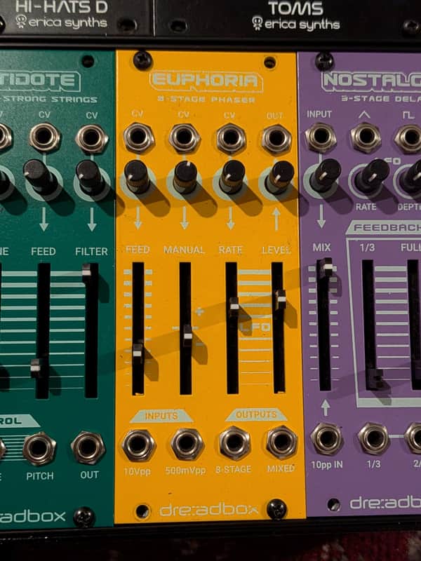 Dreadbox Euphoria 8-Stage Phaser 2020 - Present - Orange image 1