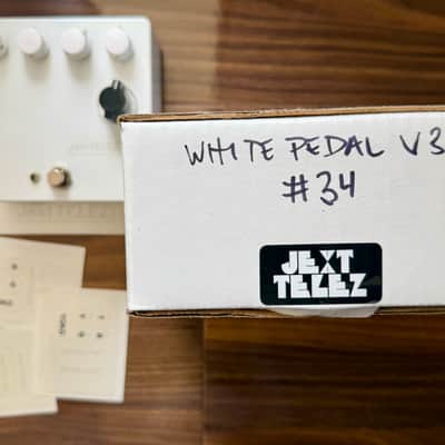 Jext Telez White Pedal V3 2023 - White image 3