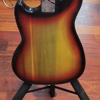 Fender Mustang Electric Vintage with Original Case All Original 1973 - Sunburst image 5
