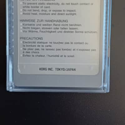 Korg M3R Orchestra 1 Soundcard Set MSC-04 + RPC-04 1989 image 5
