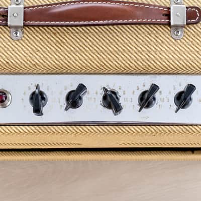 1959 Fender Tremolux Tweed Vintage Tube Amp 5G9 Circuit w/ Jensen P12P Alnico, Serviced image 4
