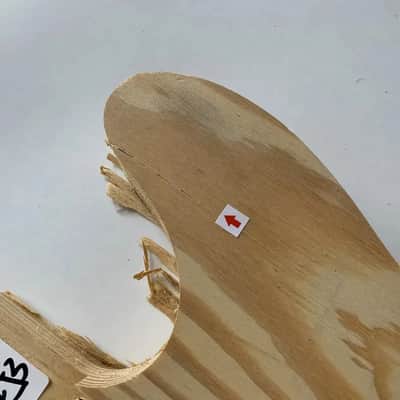 Custom Unfinished Ash Wood Tele Style Guitar Body DIY Project image 9