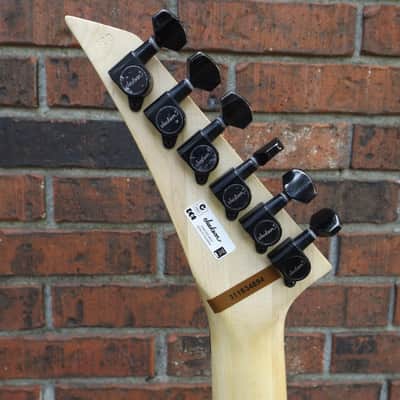 Jackson KEXMG Quilt Maple Top, Kelly, Trans Black, EMG 81/85, Floyd Rose image 7