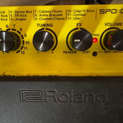 Roland SPD::One Kick Digital Percussion Pad 2010s - Yellow image 3