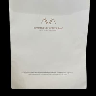 AVA Guitars Model One 2021 Carbon/White 1st Edition LTD to 100 pieces Ser # 22 image 11