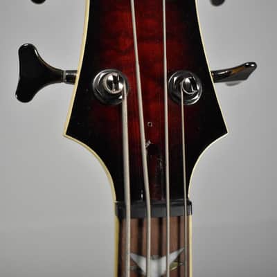 2012 Schecter Diamond Series Stiletto Extreme-4 Bass Black Cherry image 5