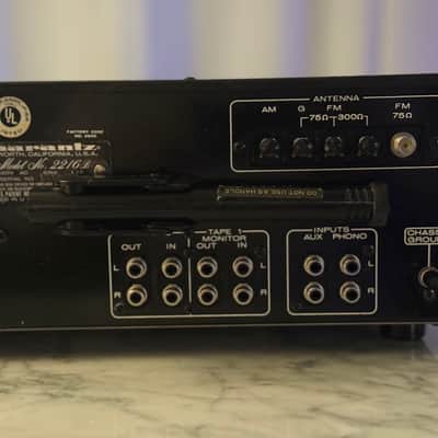 🎶✨ Marantz 2216B Vintage Stereo Receiver — Serviced/Cleaned, LED Dial, Tested, Ultrasonic-Cleaned Knobs image 13